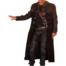 Ben Browder John Crichton Farscape Trench Leather Coat Costume